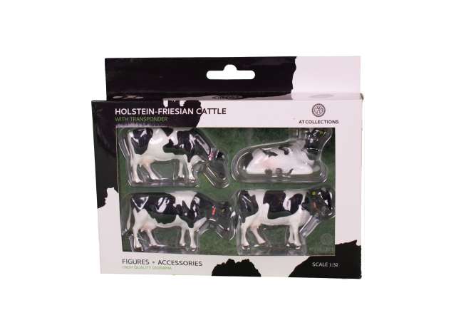 Holstein-Friesian Cows Set 4 pieces - 1:32